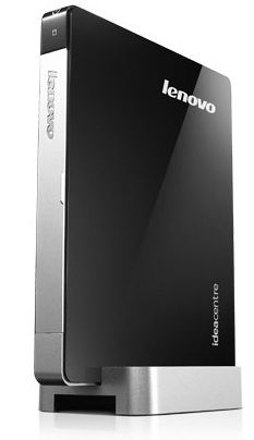 Lenovo IdeaCentre Q180 Intel Atom® D2700 2 GB DDR3-SDRAM 500 GB HDD FreeDOS Small Desktop Mini PC Black