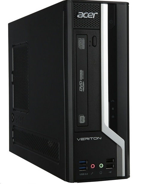 Acer Veriton X 4620G Intel® Core™ i5 i5-3330 4 GB DDR3-SDRAM 500 GB HDD Windows 7 Professional SFF PC Black