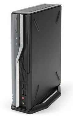 Acer Veriton 4620G Intel® Core™ i5 i5-3330S 4 GB DDR3-SDRAM 500 GB HDD Windows 7 Professional USFF PC Black, Grey