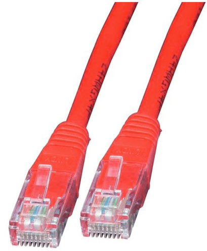 Intellinet Cat5e FTP, 0.5m networking cable Red F/UTP (FTP)
