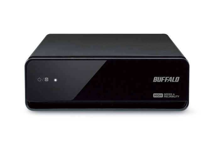 Buffalo Media Hard Drive USB3.0 1.0TB external hard drive 1 TB USB 3.2 Gen 1 (3.1 Gen 1) Black