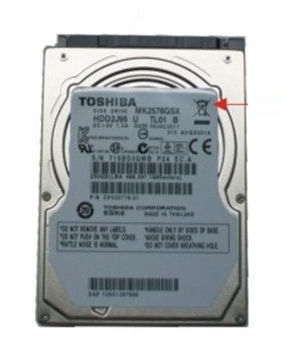 Fujitsu TOS:MK2576GSX internal hard drive 250 GB 5400 RPM 2.5" Serial ATA