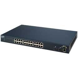 Zyxel GS-2024 network switch Managed Black