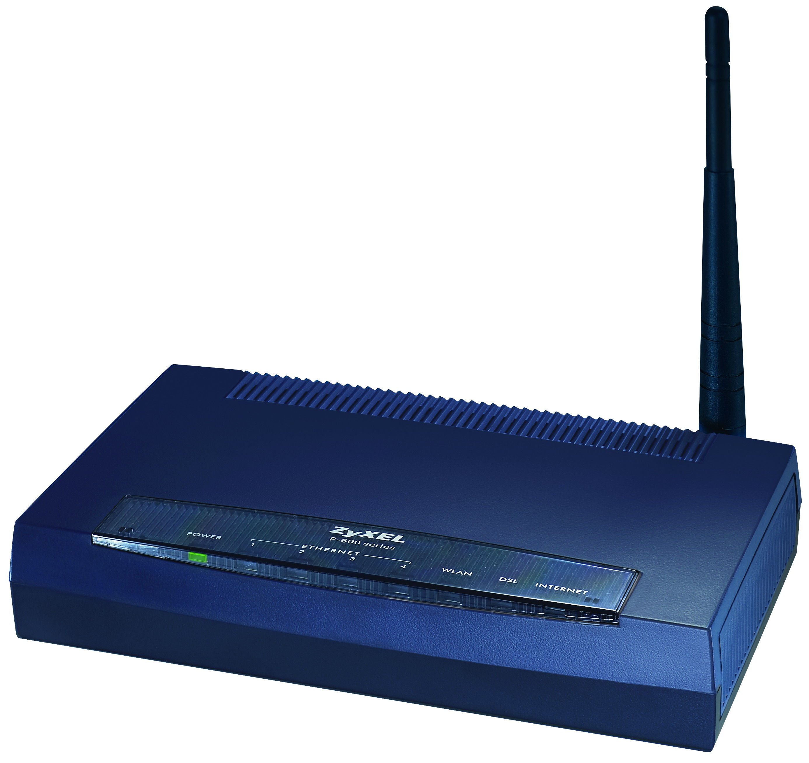 Zyxel P-660HW-D1 wireless router Black, Blue