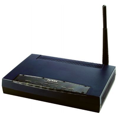 Zyxel P-660HW-T3 v2 wireless router Black, Blue