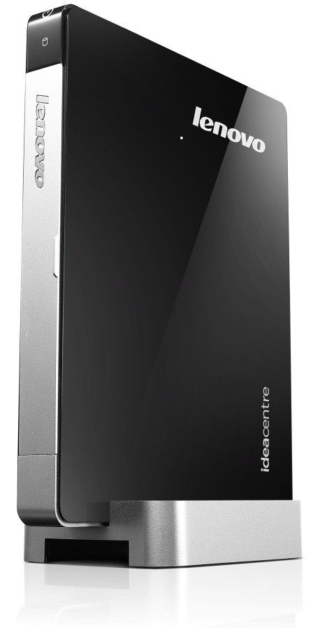 Lenovo IdeaCentre Q190 Intel® Celeron® 887 2 GB DDR3-SDRAM 320 GB HDD FreeDOS Desktop PC Black, Silver