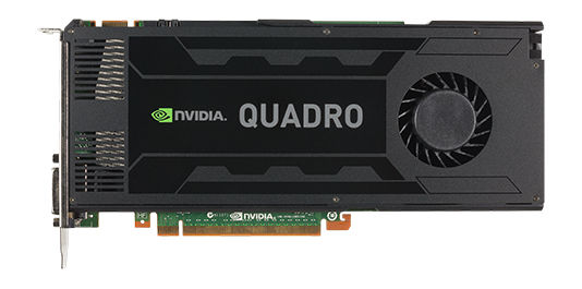 HP NVIDIA Quadro K4000 3GB 1st GFX Quadro 4000 GDDR5