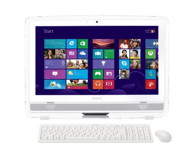 MSI Wind Top AE2282-001EU Intel® Core™ i3 i3-3220 54.6 cm (21.5") 1920 x 1080 pixels 4 GB DDR3-SDRAM 1 TB HDD Windows 8 Wi-Fi 4 (802.11n) White