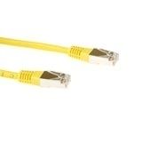 ACT FTP Category 5E Yellow, LSZH, 1.5 m networking cable F/UTP (FTP)