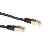 ACT FTP Category 5E Black, LSZH, 7 m networking cable F/UTP (FTP)