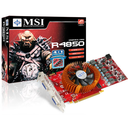 MSI R4850-2D1G-OC 1 GB GDDR3