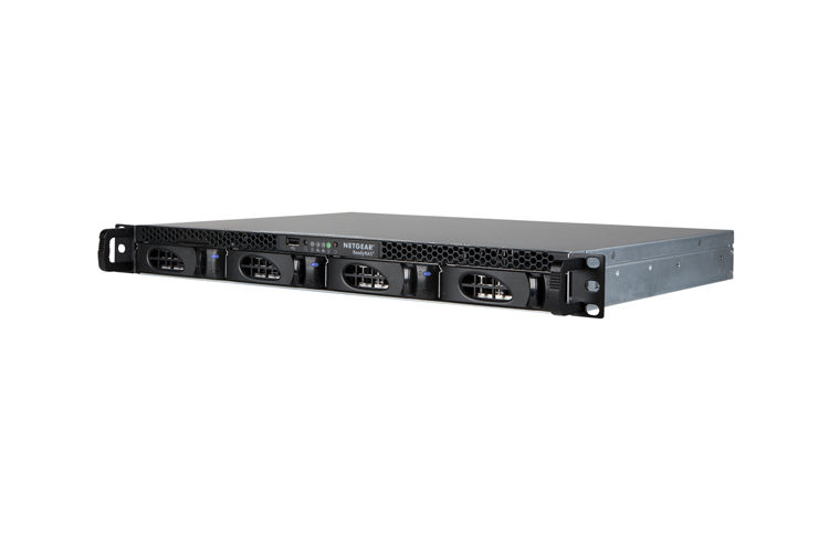 NETGEAR RN21241D ReadyNAS Rack (1U) 4 TB Black