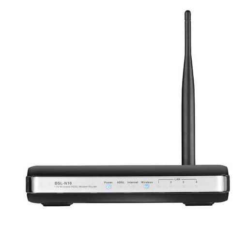 ASUS DSL-N10 B1 wireless router Fast Ethernet