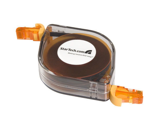 StarTech.com RJ11 RJ45 Retractable Patch Cable networking cable 2.43 m