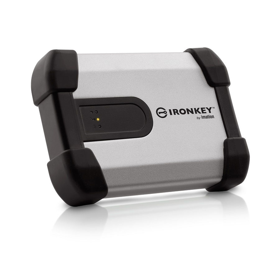 Kingston Technology IronKey 320GB H100 2.5" external hard drive 2.5" USB 2.0 Black, Silver