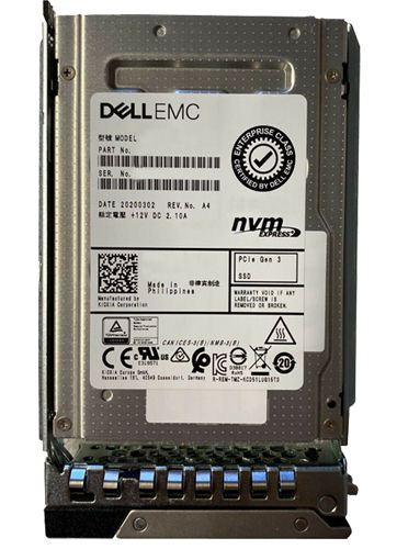 17C57 - Dell 3.84TB PCI Express NVMe TLC 2.5" Solid State Drive