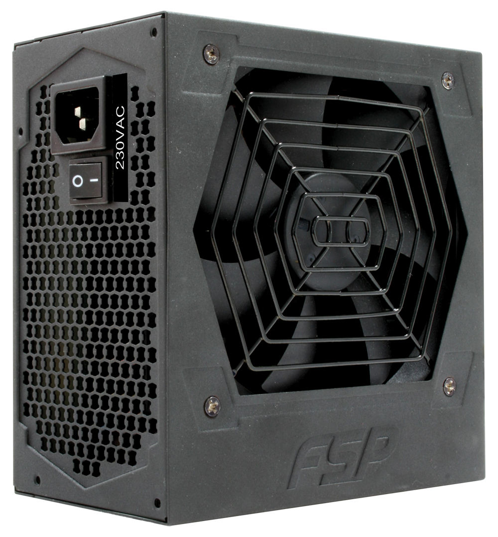FSP Hexa 500 power supply unit 500 W 20+4 pin ATX ATX Black