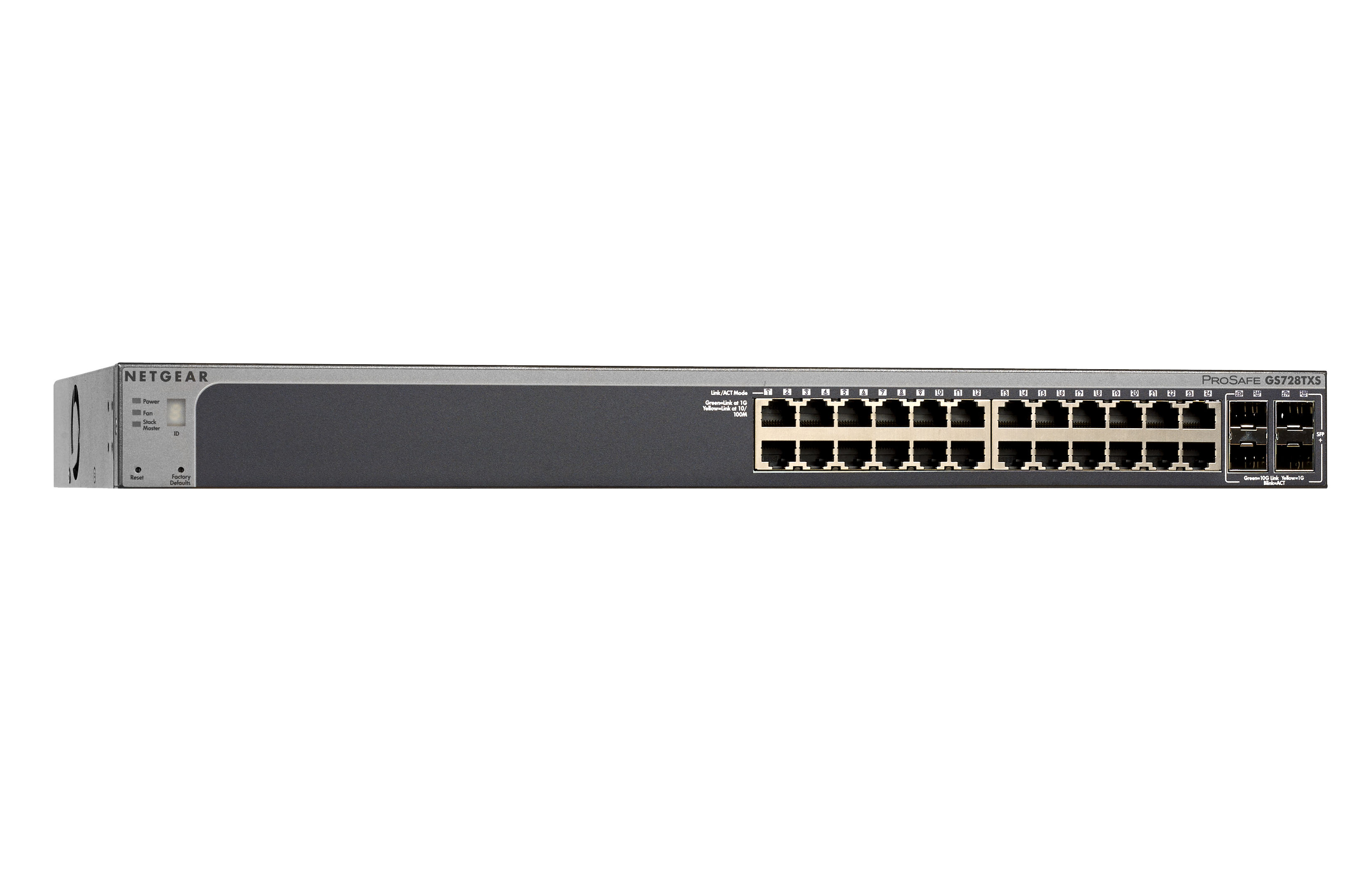 NETGEAR GS728TXS Gigabit Ethernet (10/100/1000) Grey