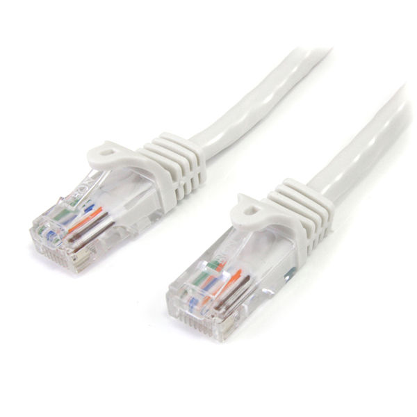 StarTech.com Cat5e, 75ft. networking cable White 22.86 m U/UTP (UTP)