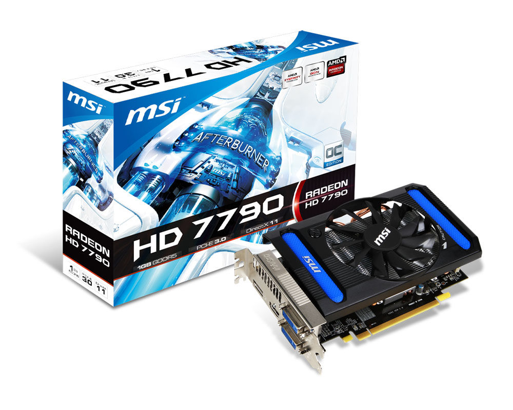 MSI V293-001R graphics card AMD Radeon HD7790 1 GB GDDR5
