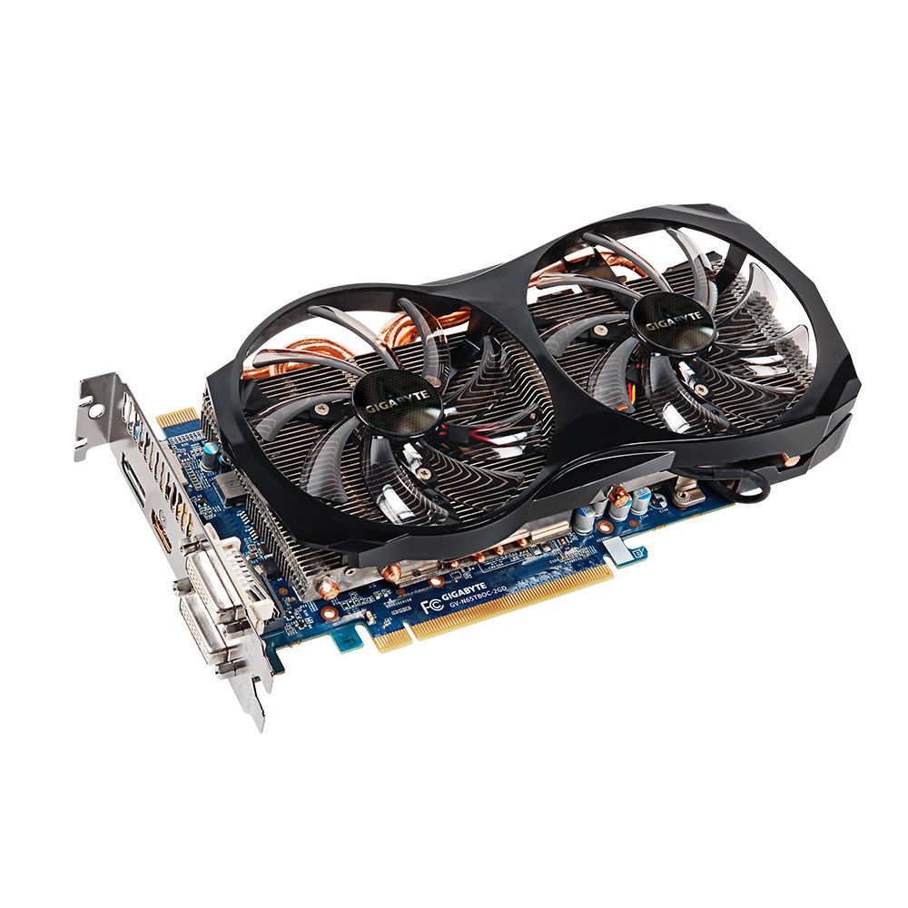 GIGABYTE GV-N65TBOC-2GD graphics card NVIDIA GeForce GTX 650 Ti 2 GB GDDR5