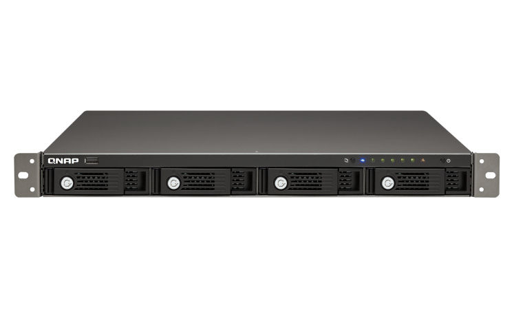 QNAP TS-420U 2x1TB Rack (1U) Marvell 1 GB DDR3 2 TB Linux Black