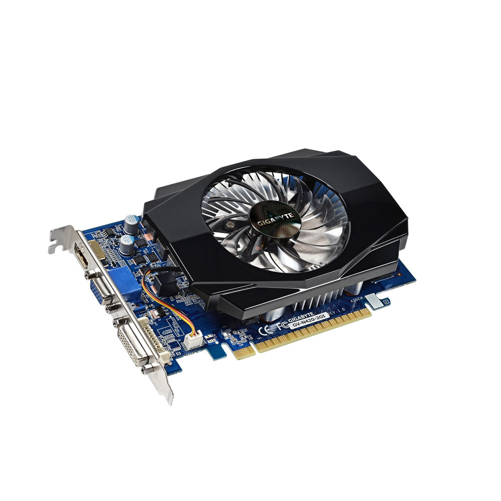 GIGABYTE GV-N420-2GI graphics card NVIDIA GeForce GT 420 2 GB GDDR3