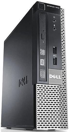 DELL OptiPlex 7010 Intel® Core™ i5 i5-3470S 4 GB DDR3-SDRAM 500 GB Hybrid Windows 7 Professional USFF PC Black, Grey