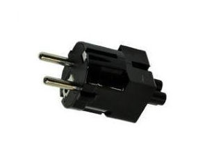HP 720949-021 power plug adapter Type C (Europlug) Black