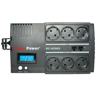 CyberPower BS850ELCD uninterruptible power supply (UPS) 0.85 kVA 510 W 6 AC outlet(s)