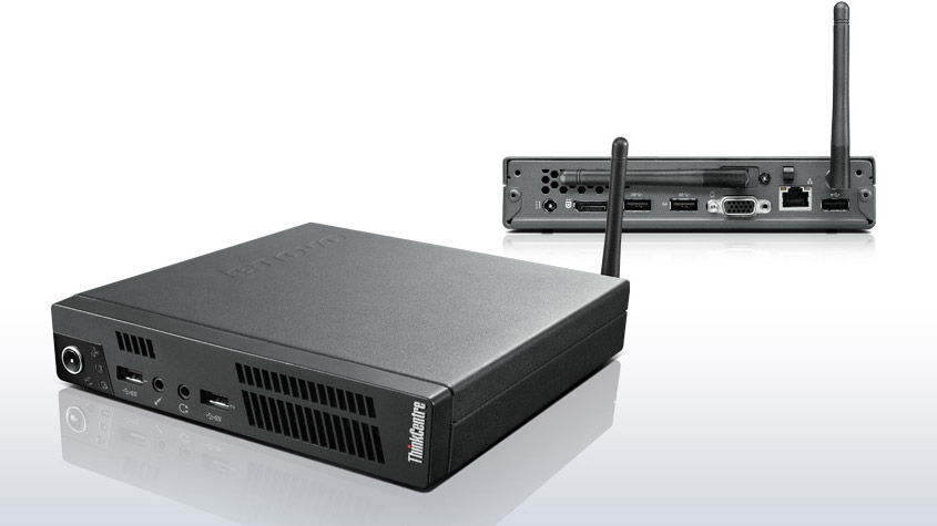 Lenovo ThinkCentre M72e Intel® Core™ i3 i3-3220T 2 GB DDR3-SDRAM 500 GB HDD FreeDOS PC Black