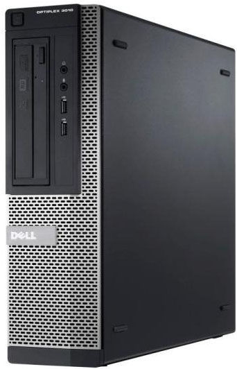 DELL OptiPlex 3010 DT Intel® Core™ i3 i3-3220 4 GB DDR3-SDRAM 500 GB HDD Windows 8 Pro Desktop PC Black, Silver