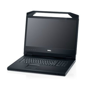 DELL 481-10209 rack console 47 cm (18.5") Black 1U