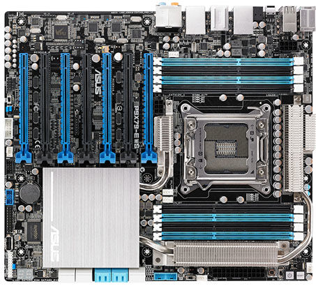 ASUS P9X79-E WS motherboard Intel X79 LGA 2011 (Socket R) SSI CEB