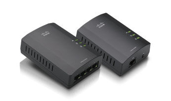 Linksys PLSK400 200 Mbit/s Ethernet LAN Black 2 pc(s)