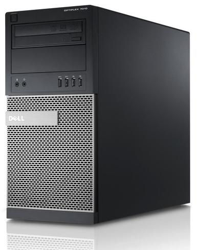 DELL OptiPlex 7010 Intel® Core™ i3 i3-3220 4 GB DDR3-SDRAM 500 GB HDD Windows 7 Professional Mini Tower PC Black, Silver