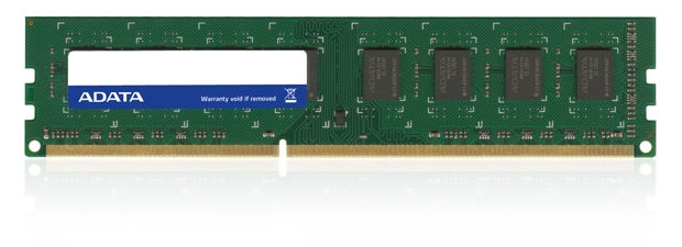 ADATA 4GB DDR3 U-DIMM memory module 1 x 4 GB 240-pin DIMM