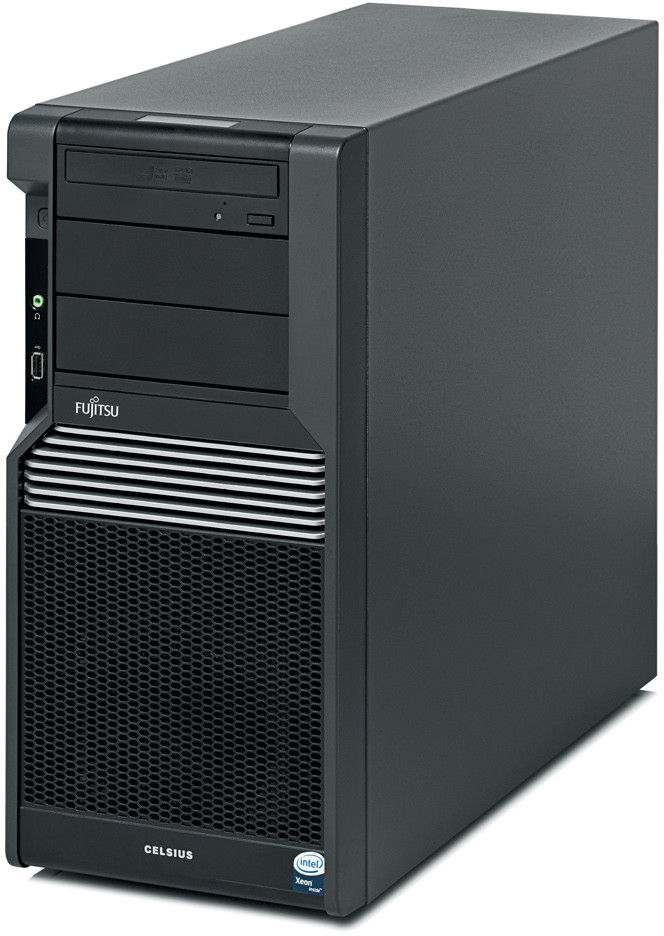 Fujitsu CELSIUS M470 Intel® Xeon® 5000 Sequence E5640 8 GB DDR3-SDRAM 600 GB HDD Windows 7 Professional Tower Workstation Black