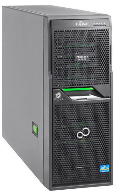 Fujitsu PRIMERGY TX150 S8F server 300 GB Tower Intel® Xeon® E5 Family E5-1410 2.8 GHz 6 GB DDR3-SDRAM 450 W