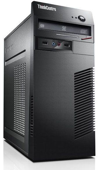 Lenovo ThinkCentre M72e Intel® Core™ i3 i3-3220 4 GB DDR3-SDRAM 500 GB HDD Windows 7 Professional Tower PC Black