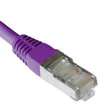 APC 1ft Cat5e networking cable Purple 0.3 m