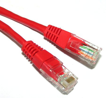 APC Cat5e, 15ft. networking cable Red 4.5 m