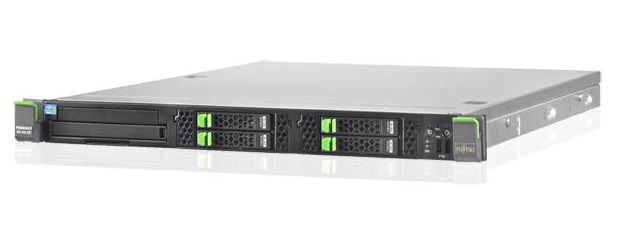 Fujitsu PRIMERGY RX100 S7p server 0 GB Rack (1U) Intel® Xeon® E3 V2 Family E3-1220V2 3.1 GHz 4 GB DDR3-SDRAM Windows Server 2008 Standard