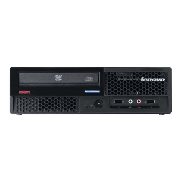 Lenovo ThinkCentre M58p Intel® Core™2 Duo E8400 1 GB DDR3-SDRAM 160 GB Intel® GMA X4500 Windows Vista Business PC Black