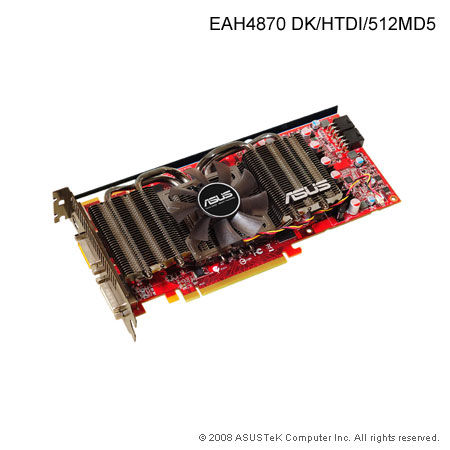ASUS EAH4870/DK/HTDI/1GB AMD GDDR5
