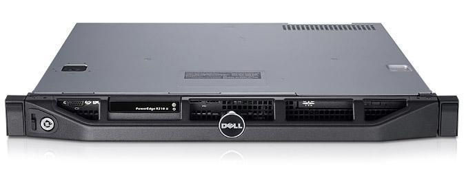DELL PowerEdge R210 II server 0 GB Rack (1U) Intel® Xeon® E3 V2 Family E3-1220V2 3.1 GHz DDR3-SDRAM 250 W