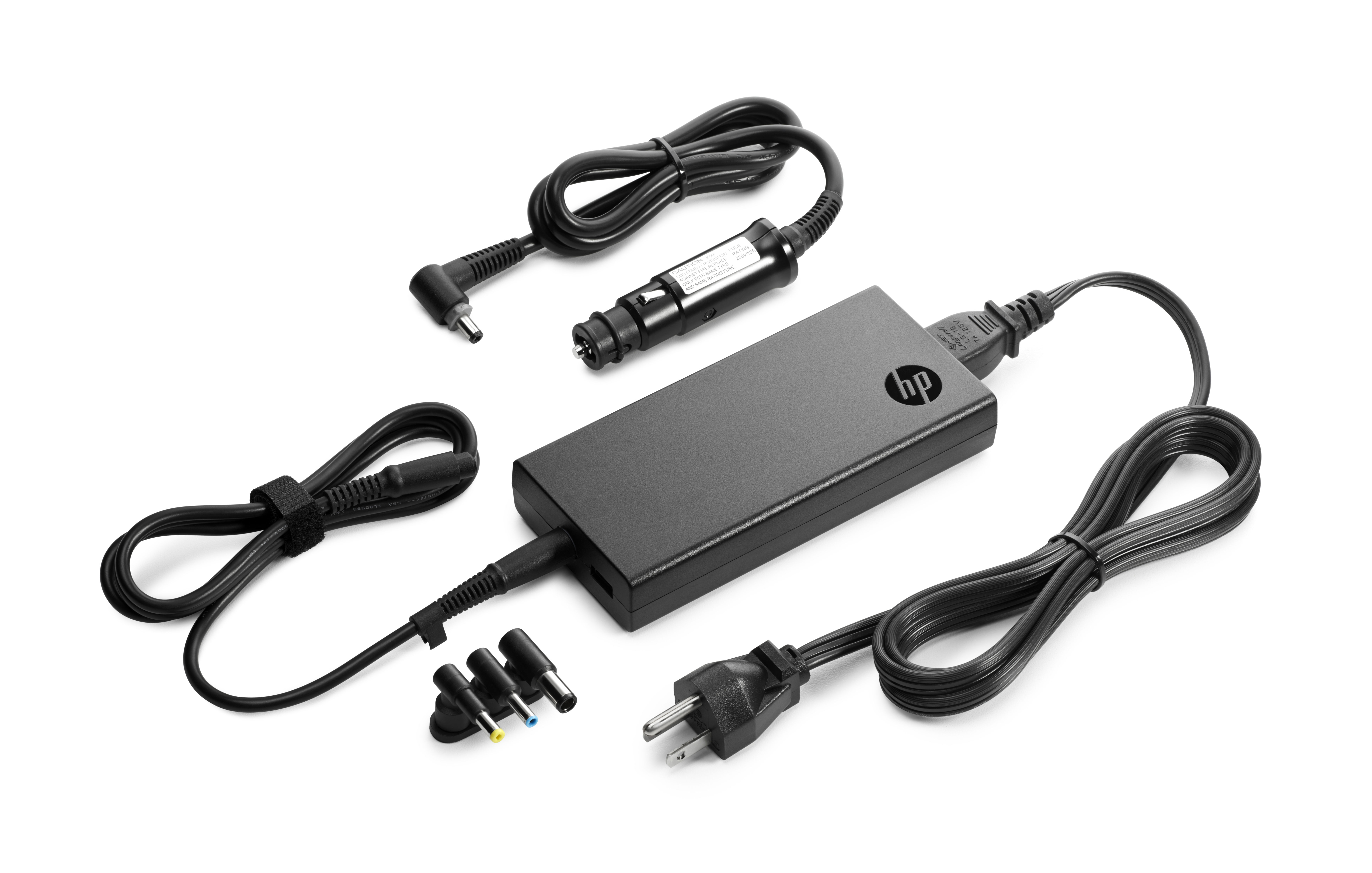 HP 90W Slim Combo Adapter with USB power adapter/inverter