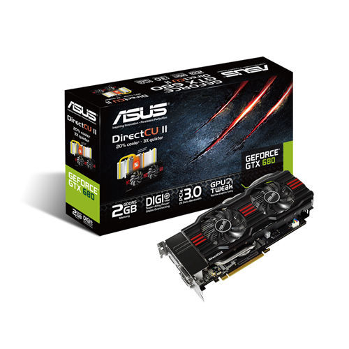 ASUS 90YV0352-M0NA00 graphics card NVIDIA GeForce GTX 680 2 GB GDDR5