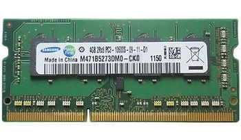 Samsung M471B5273DM0-CK0 memory module 4 GB 1 x 4 GB DDR3 204-pin SO-DIMM