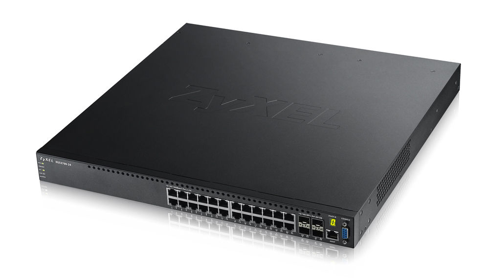 Zyxel XGS3700-24 Managed L2+ Gigabit Ethernet (10/100/1000) Black